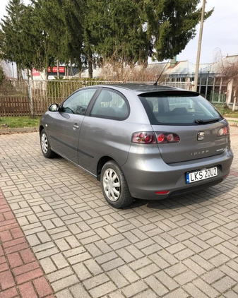 Seat Ibiza cena 7500 przebieg: 262800, rok produkcji 2008 z Krasnystaw małe 172